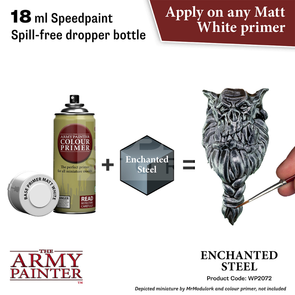 The Army Painter Speedpaint 2.0 Enchanted Steel akrilfesték WP2072