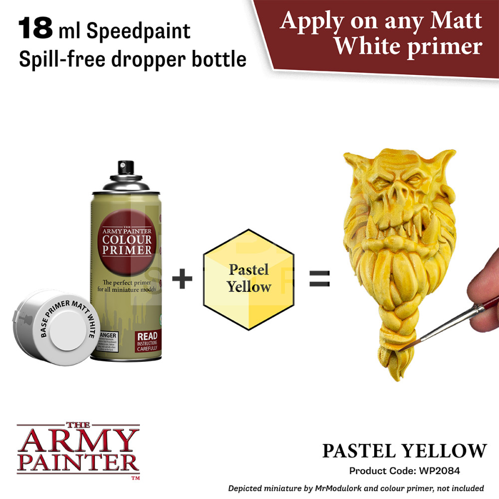 The Army Painter Speedpaint 2.0 Pastel Yellow akrilfesték WP2084
