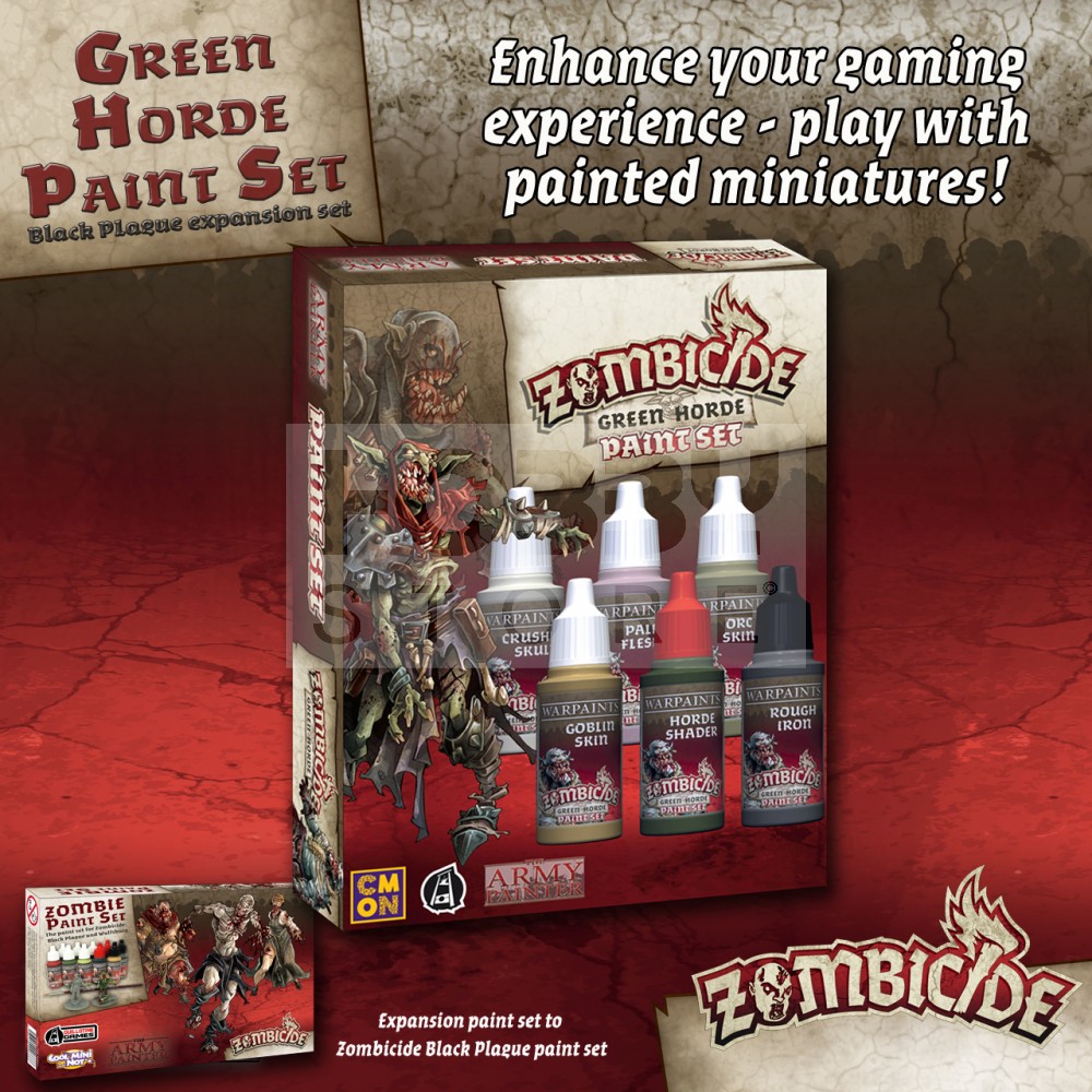 The Army Painter Zombicide: Green Horde Set (festék szett)