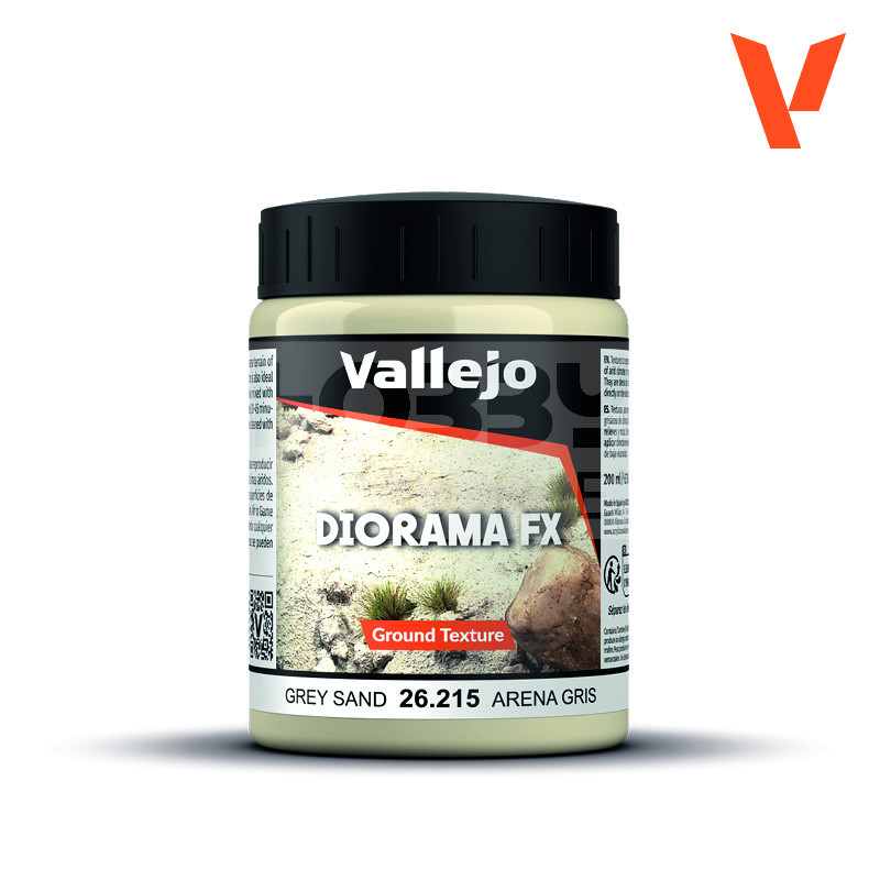 Vallejo Diorama Effect - Gray Sand 200 ml 26215
