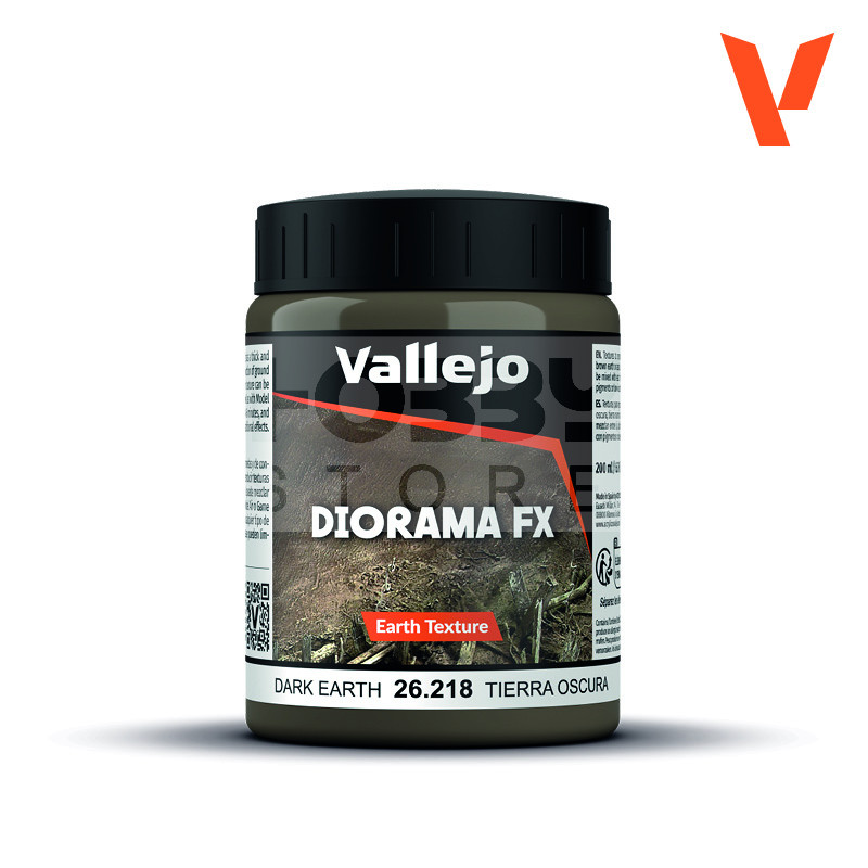 Vallejo Diorama Effect - Dark Earth 200 ml 26218