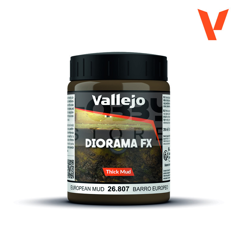 Vallejo Diorama Effect - European Mud 200 ml 26807