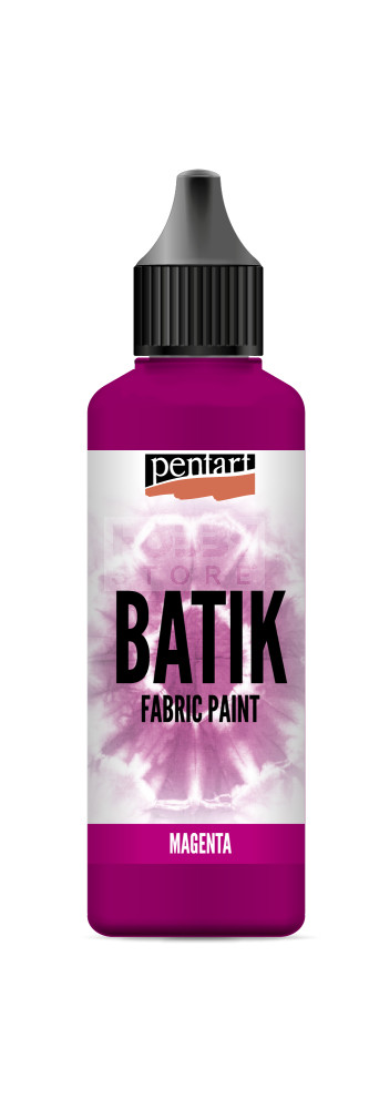Pentart - Batikfesték (textilfesték) magenta - 80 ml - 43242