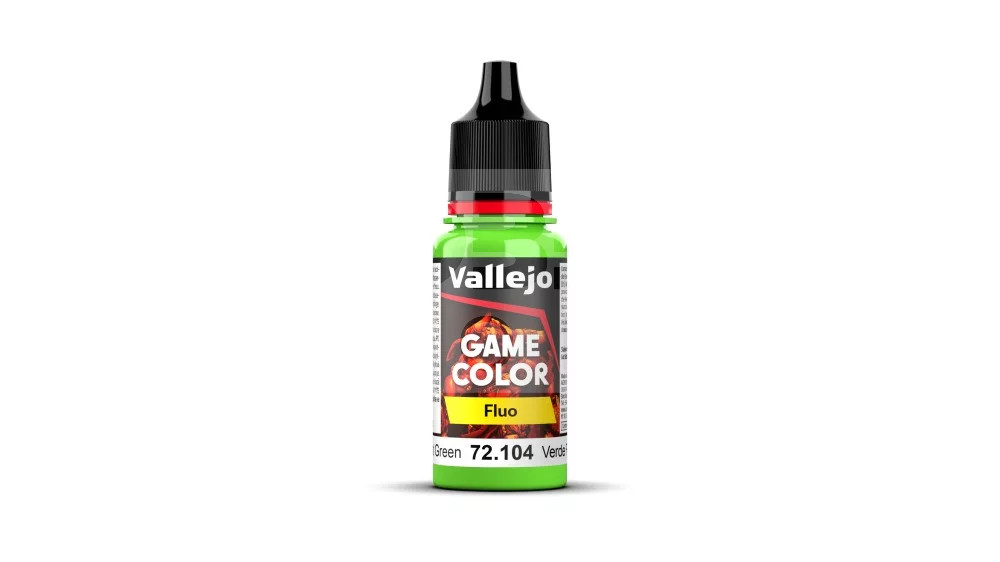 Vallejo Game Color Fluo Green akrilfesték 72104