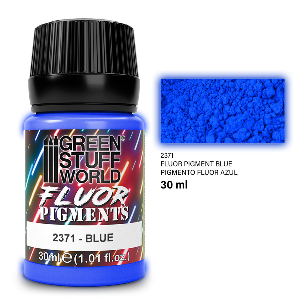 Green Stuff World Pigment FLUOR BLUE