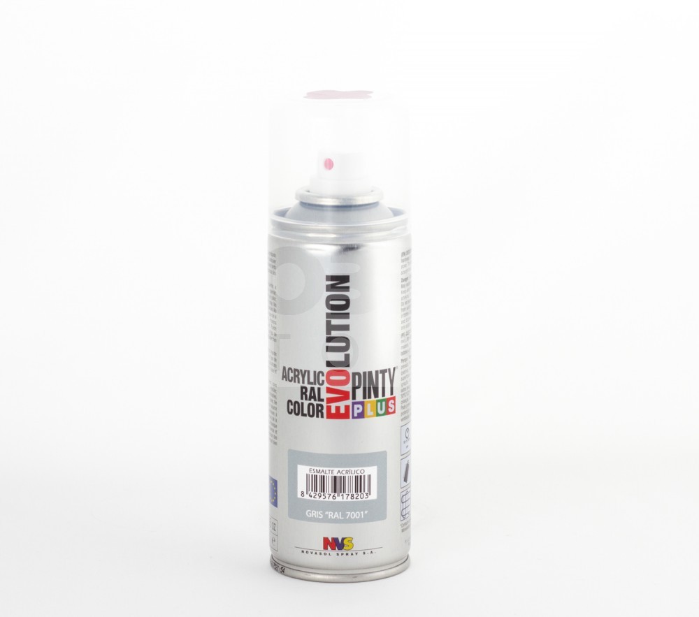 Pinty Plus Evolution akril spray - Grey RAL7042 (fényes szürke) 200 ml PP566